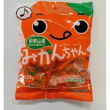 Kawaguchi Seika Mikan-chan 124 гЭта конфета в форме кольца создана так, чтобы напоминать целый мандарин. Эта конфета в форме кольца создана так, чтобы напоминать цел 1
