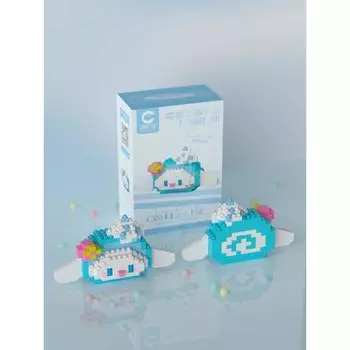 Каваи Мини Дисней Мультяшные Игрушки Булочка с Маслом Микро Строительные Блоки Мини Фигурки Miniso Sanrio HelloKitty Куроми Детские Подарки no box