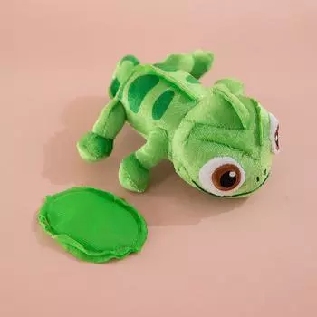 Kawaii 17cm Pascal Rapunzel Chameleon Lying Shoulder Plushie Toy Stuffed Doll Plush Toys Pascal Decor Boys Girls Birthday Gifts 17cm