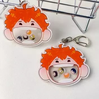 Kawaii Anime Haikyuu брелок для ключей автомобильный брелок милый мультяшный брелок изысканный рюкзак украшения аксессуары подарки