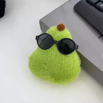 Kawaii аниме любовь и глубокий космос плюшевый брелок милый маленький зеленый груша плюшевый брелок рюкзак кулон сумка амулеты для девочек подарок