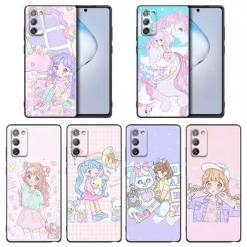 Kawaii аниме милая красивая девушка Samsung Galaxy A91 A73 A72 A71 A53 A52 A7 M62 M22 M30s M31s M33 M52 F23 F41 F42 5G чехол для телефона Samsung F23