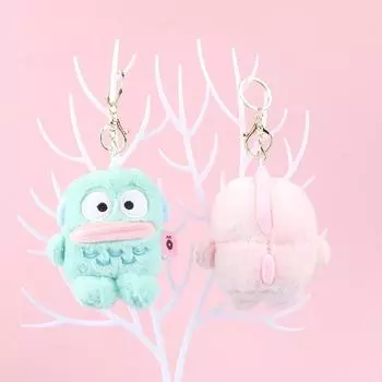 Kawaii брелок Hangyodon, плюшевый брелок, мягкие плюшевые куклы, рюкзак, подвеска, аксессуары для влюбленных, плюшевые подарки для детей OneSize