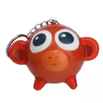 Kawaii Cartoon Slow Rising Scented Keychain Stress Relief