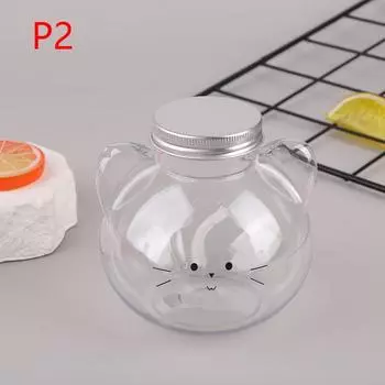 Kawaii Cat бутылки с водой для молока, чая, кофе, сока, портативная питьевая чашка для дома