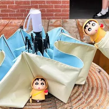 Kawaii Crayon Shin-Chan Shaped Umbrella Cap No Umbrella Anime Character Decoration Cartoon Generic Umbrella Top Decoration Cover
