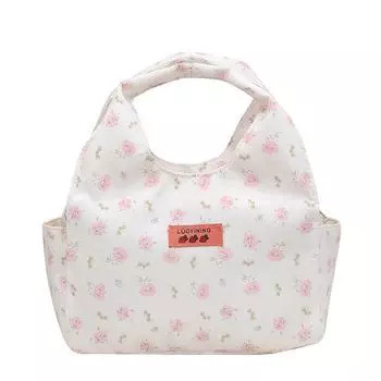 Kawaii Цветочная Сумка Милая Сумка На Одно Плечо Простая Сумка Для Хранения Цветочная Сумка As shown
