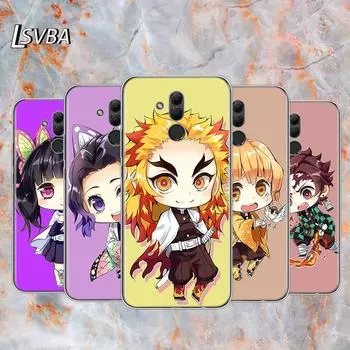 Kawaii Kimetsu No Yaiba For Huawei Mate 40 30 20 20X 10 RS P Smart 2021 2020 Z S Pro Plus Lite 2019 Phone Case Shell Mate 10 Lite