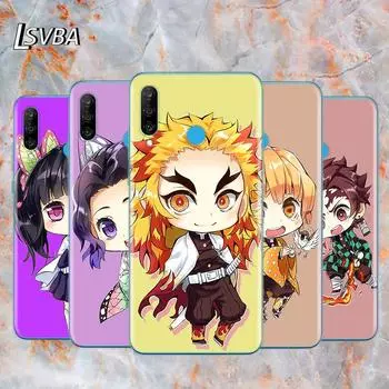 Kawaii Kimetsu No Yaiba Soft TPU Silicone Cover For Huawei P40 P30 P20 Pro P10 P9 P8 Lite E Plus 2019 2017 Phone Case P8 Lite 2016