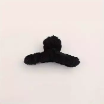 Kawaii меховые заколки для волос для женщин и девочек осень зима винтажная сплошная волосатая заколка для волос в виде акулы корейские аксессуары