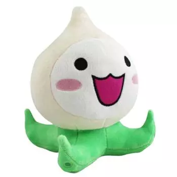 Kawaii Mini Overwatches Plush Toys Onion Small Squid Stuffed Doll Action Figure Soft For Children Gift Home and Car Decoration about 20cm
