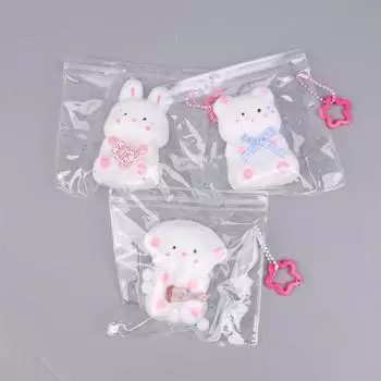 Kawaii мультфильм кролик сжимает моти игрушка милый кролик мягкий медленно восстанавливающийся антистресс игрушки декомпрессионная игрушка для взрослых детей подарки as the picture