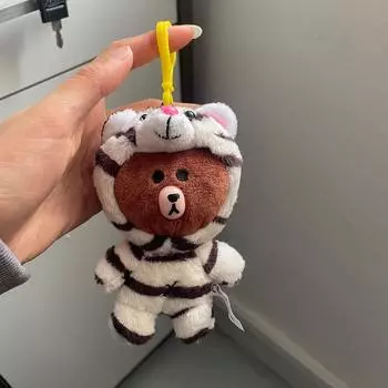 Kawaii Multiple Teddy Bear Plush Animals Plush Doll Anime Teddy Bear Bear Dress Up Raccoon Plushies Stuffed Doll Kids Gift