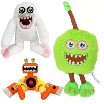 Kawaii Peluches My Singing Monsters, плюшевая игрушка, мультяшная игра, Wubbox, плюшевые игрушки, мягкие двери для игр ужасов, плюшевая кукла для детей
