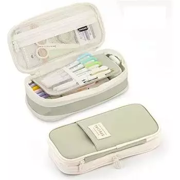 Kawaii пеналы большой емкости, пенал, сумка-держатель для девочек, офисный студенческий органайзер для канцелярских принадлежностей, школьные принадлежности