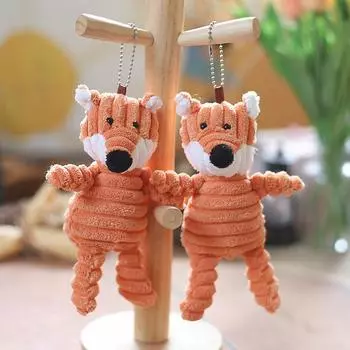 Kawaii плюшевые игрушки для животных сумка подвеска милый плюшевый брелок для ключей лиса дети рождественские подарки для девочек друзья A2