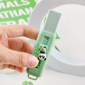 Kawaii Push Pull Capybara ластик мягкий школьные принадлежности чистый беспорядок бесплатный канцелярский канцелярский ластик для студентов для детей подарок синий