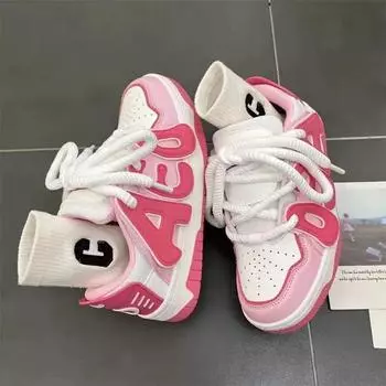 Kawaii Rock Black Pink Женская обувь Милая повседневная рутина Скидки на обувь для женщин Удобная и элегантная мода 2024 Y2k 35