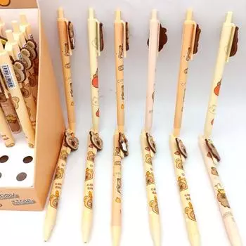 Kawaii Stationery 0.5mm Mechanical Pencil Cute Capybara Propelling Pencil 15cm Writing Pencils School