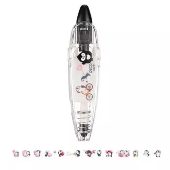 Kawaii туфли с бантом в виде пингвина, декоративная корректирующая лента с героями мультфильмов, корейский милый корректор «сделай сам», дневник, канцелярские принадлежности, школьные принадлежности, подарок