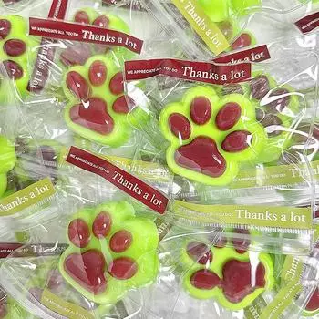 Kawaii Ультрамягкая силиконовая шоколадная игрушка-коготь для большой кошки, медленно восстанавливающаяся декомпрессионная игрушка для снятия стресса, детские игрушки, подарки