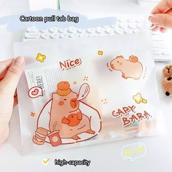 Кавайная мультяшная папка, креативная, милая, сумка для хранения экзаменационной бумаги, высококачественный водонепроницаемый органайзер для файлов, канцелярские принадлежности для студентов, подарки A6