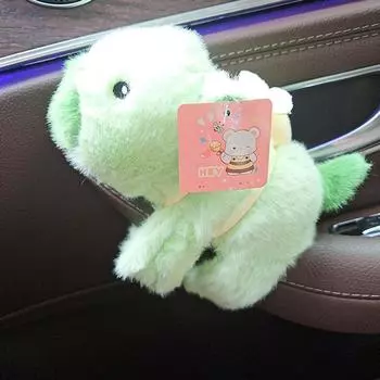 Кавайный капибара с бананом, браслет с защелкой, пушистая мягкая игрушка, кукла, хлопающая круглая игрушка, кольцо на руку, подарок на день рождения зелёный