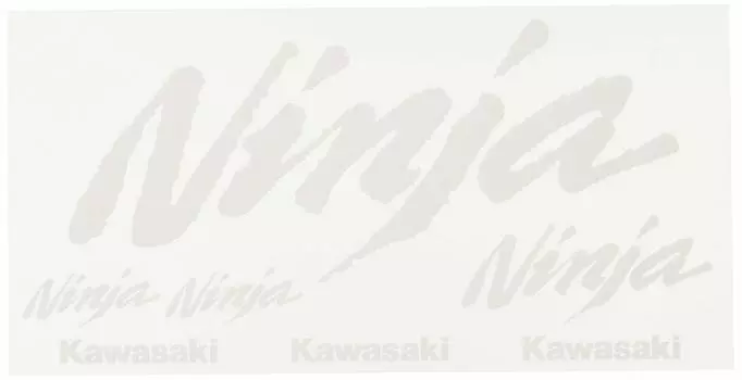 KAWASAKI Kawasaki Kawasaki Ninja Logo Sticker Kit W J70100119 (Оригинальные аксессуары)