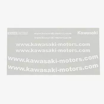 KAWASAKI Kawasaki Kawasaki WEB Наклейка Комплект W J70100116 (Оригинальные аксессуары)