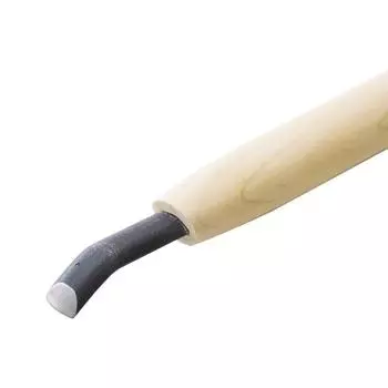 Kawasei Hamono Kogyo Professional Chisel CG4 Extra Shallow Round Curved 6mm Глубина 1cm Высота 21cm Ширина корпуса: тело: тело: 1,6 см
