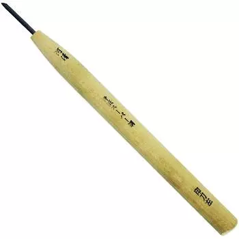 Kawasei Hamono Kogyo Professional Chisel CJ1 Stamp Left Глубина 1 см Высота Ширина 1,5 мм Корпус: тело: 20.4см тело: 1,6 см