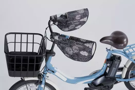 Kawasumi Seisakusho Bicycle Original Handle Cover Cat Night NET-102D