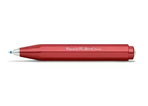 Kaweco Ballpoint Pen Al Sport Deep Red Regular Import Product Oil-based ALBP-DR