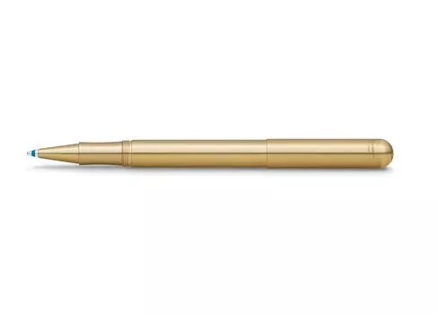 Kaweco Ballpoint Pen Lilliput Eco Brass With Cap Genuine Imported Product Oil-based LIBC-ECOBR