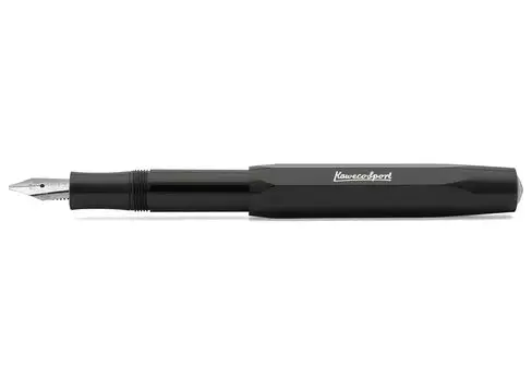Kaweco Calligraphy Skyline Sports Black Genuine Imported Product CALI-SS1.5-BK 1.5mm чёрный