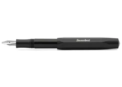 Kaweco Calligraphy Skyline Sports Black подлинный импортный продукт CALI-SS1.9-BK 1.9 мм чёрный