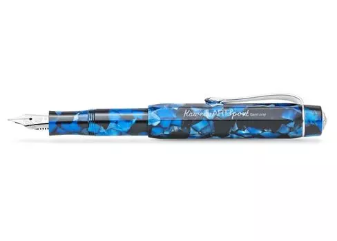 Kaweco Fountain Pen F Fine Point Art Sports Pebble Blue 11000186 Regular Imported Product
