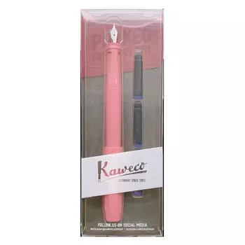 Kaweco Fountain Pen F Fine Point Pakeo Peony Blossom 10002225 Blister Regular Imported Product