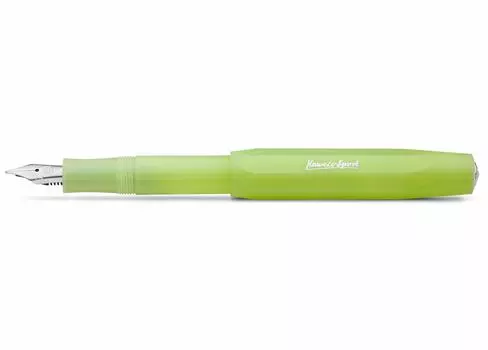 Kaweco Fountain Pen M Medium Frosted Sport Fine Lime Genuine Imported Product FRFP-FL