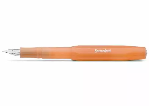 Перьевая ручка Kaweco M Средняя Матовая Sports Мягкий Мандарин Оригинальный Импортный Продукт FRFP-SM
