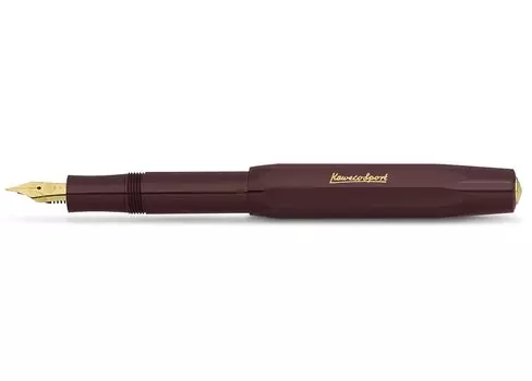 Kaweco Kaweco Fountain Pen F Fine Point Classic Sports Bordeaux 10000483 Genuine Imported Product