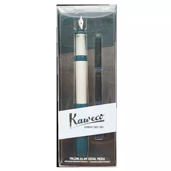 Kaweco Kaweco перьевая ручка F Fine Point Pakeo Old Chambray 10002253 блистерная упаковка обычный импортный продукт двойного назначения
