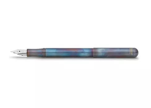 Kaweco Kaweco перьевая ручка F Fine Point Lilliput Fire Blue подлинный импортный продукт LIFF-FB