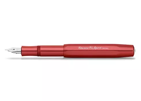Kaweco Kaweco перьевая ручка M Medium Al Sport Deep Red Regular Imported Product ALFP-DR