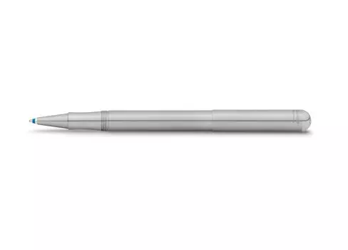Kaweco Lilliput Stainless Steel Ballpoint with Officially Imported Pen, LIBC-SS, Cap,