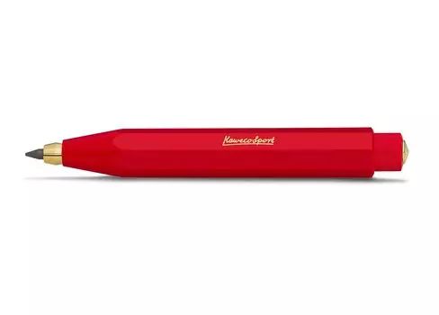 Kaweco Mechanical Pencil Classic Sports Red Genuine Imported Product CSP-RD 3.2mm