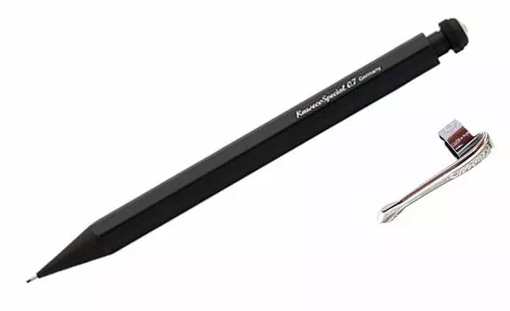 KAWECO Special Pencil Black with special clip 0.7mm