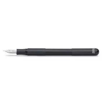 Kaweco SUPRA fountain pen black I limited edition fountain pen for ink cartridges metal box 6.5 inch Nib: BB (Extra Broad)