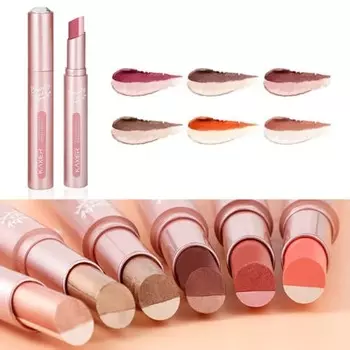 Kaxier двухцветные тени для век в стике 1,9 г x 2 тени для век 05#оранжевый