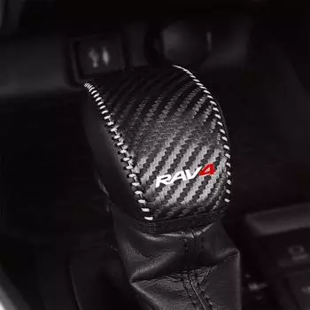 Kayafar Toyota RAV4 50 Series Exclusive Чехол на ручку переключения передач Чехол на ручку переключения передач НОВЫЙ RAV4 Custom Детали интерьера Нарядные детали для RAV4 Эмблема для украшения ногтей